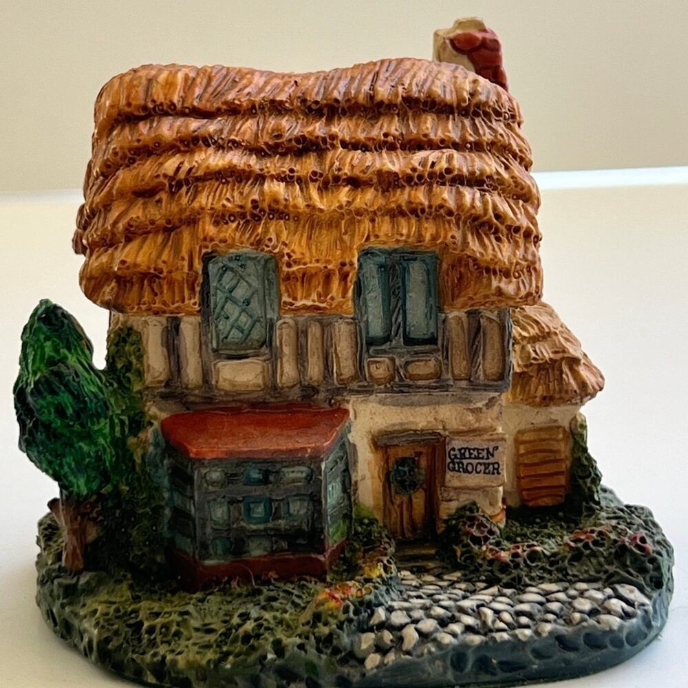 Vintage DICKENS VILLAGE miniatures “GREEN GROCER”, Dept 56